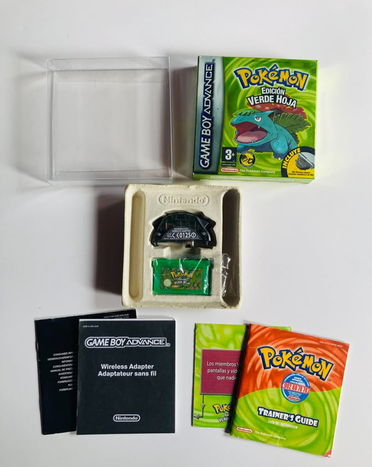 Pokemon Verde Hoja con caja